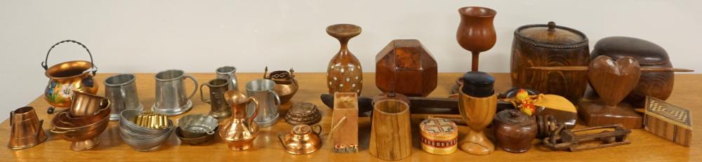 COLLECTION OF DIMINUTIVE METAL