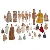 COLLECTION OF DOLLS
19TH CENTU