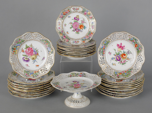 Collection of Dresden reticulated