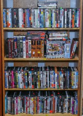 COLLECTION OF DVDS OF POPULAR