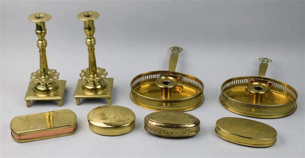 COLLECTION OF EARLY BRASSCOLLECTION