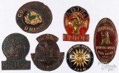 COLLECTION OF EARLY TIN FIREMA