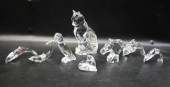 COLLECTION OF EIGHT BACCARAT A