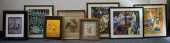 COLLECTION OF EIGHT FRAMED SOU