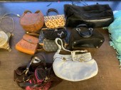 COLLECTION OF EIGHT LEATHER, S
