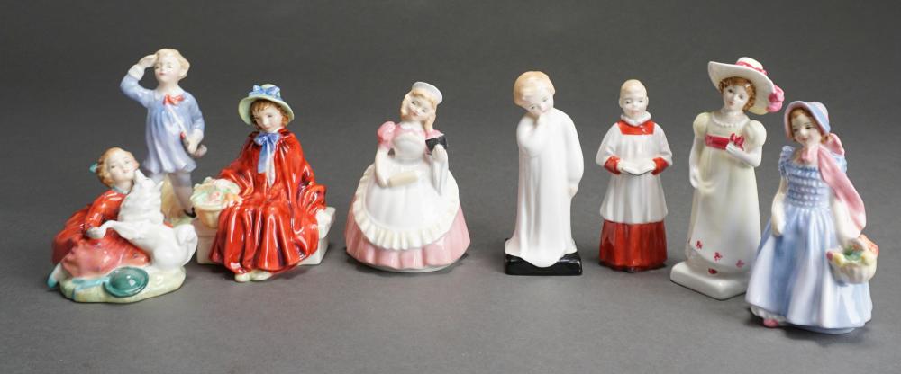 COLLECTION OF EIGHT ROYAL DOULTON
