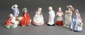 COLLECTION OF EIGHT ROYAL DOUL