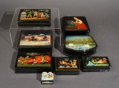 COLLECTION OF EIGHT RUSSIAN FA