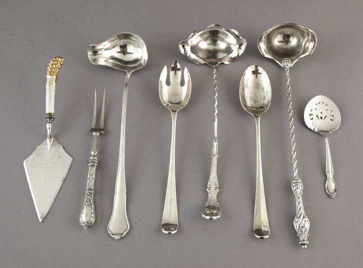 Collection of Eight Serving Items,