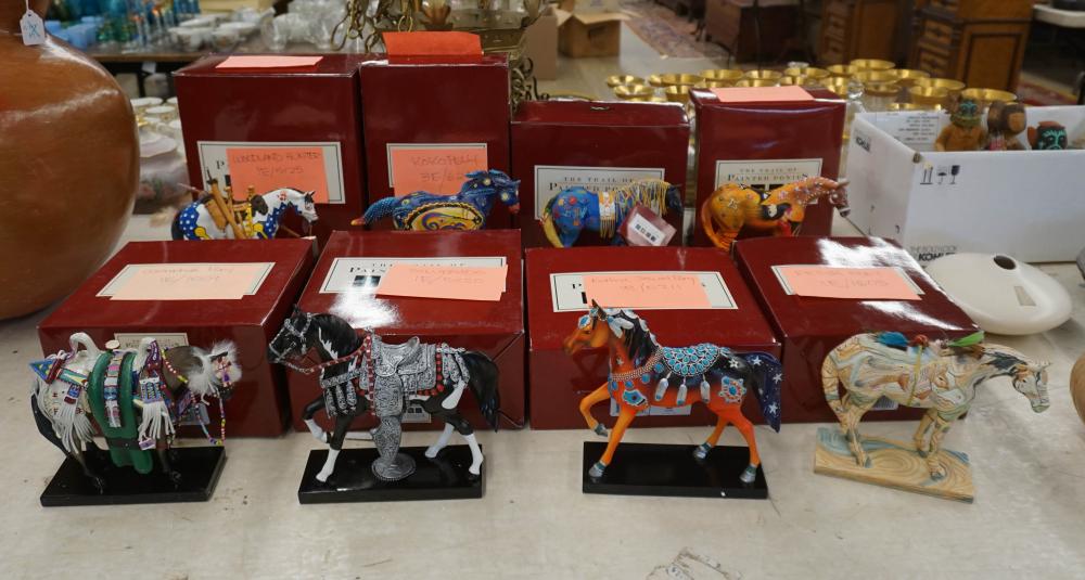 COLLECTION OF EIGHT "THE TRAIL OF
