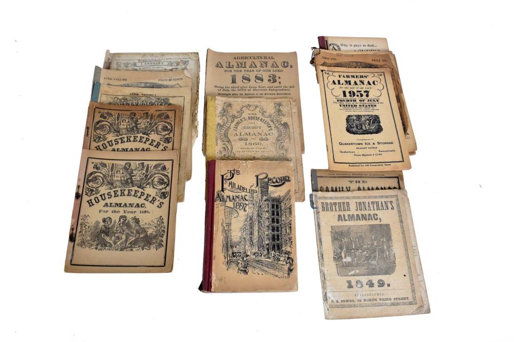 COLLECTION OF EIGHTEEN ANTIQUE