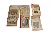 COLLECTION OF EIGHTEEN ANTIQUE