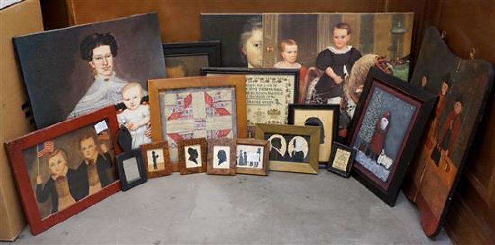 COLLECTION OF EIGHTEEN REPRODUCTION