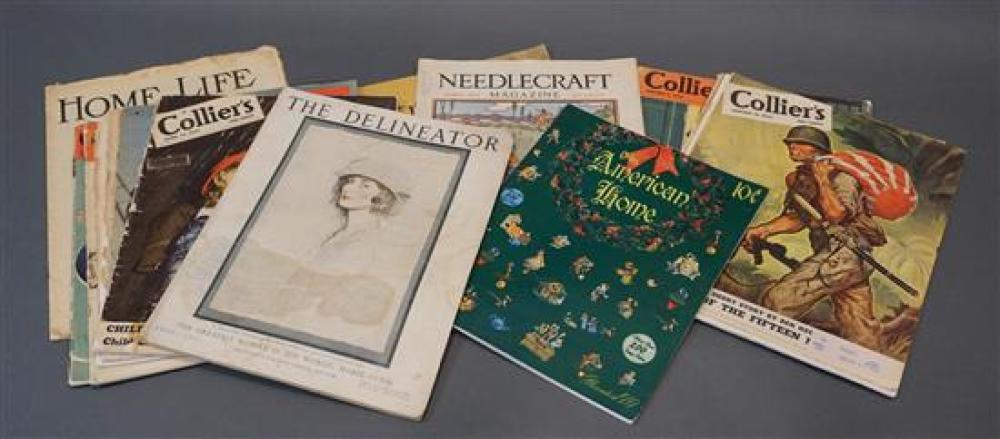 COLLECTION OF ELEVEN COLLIER AND