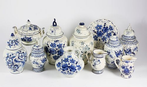 COLLECTION OF ELEVEN DELFT