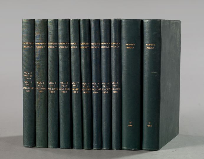 Collection of Eleven Harper's