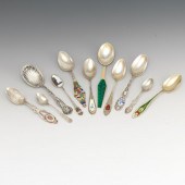 COLLECTION OF ELEVEN STERLING