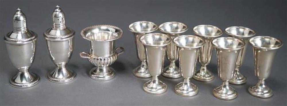 COLLECTION OF ELEVEN WEIGHTED