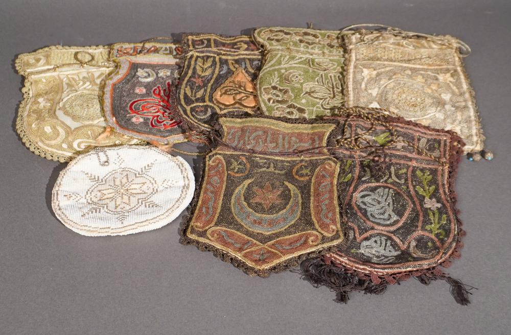 COLLECTION OF EMBROIDERED AND
