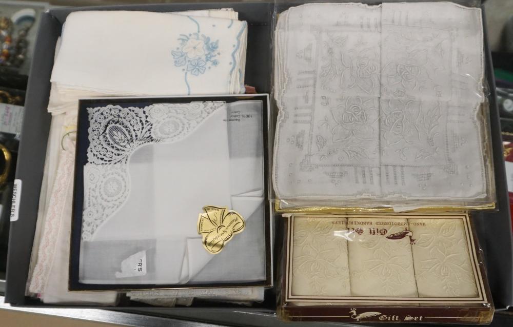 COLLECTION OF EMBROIDERED
