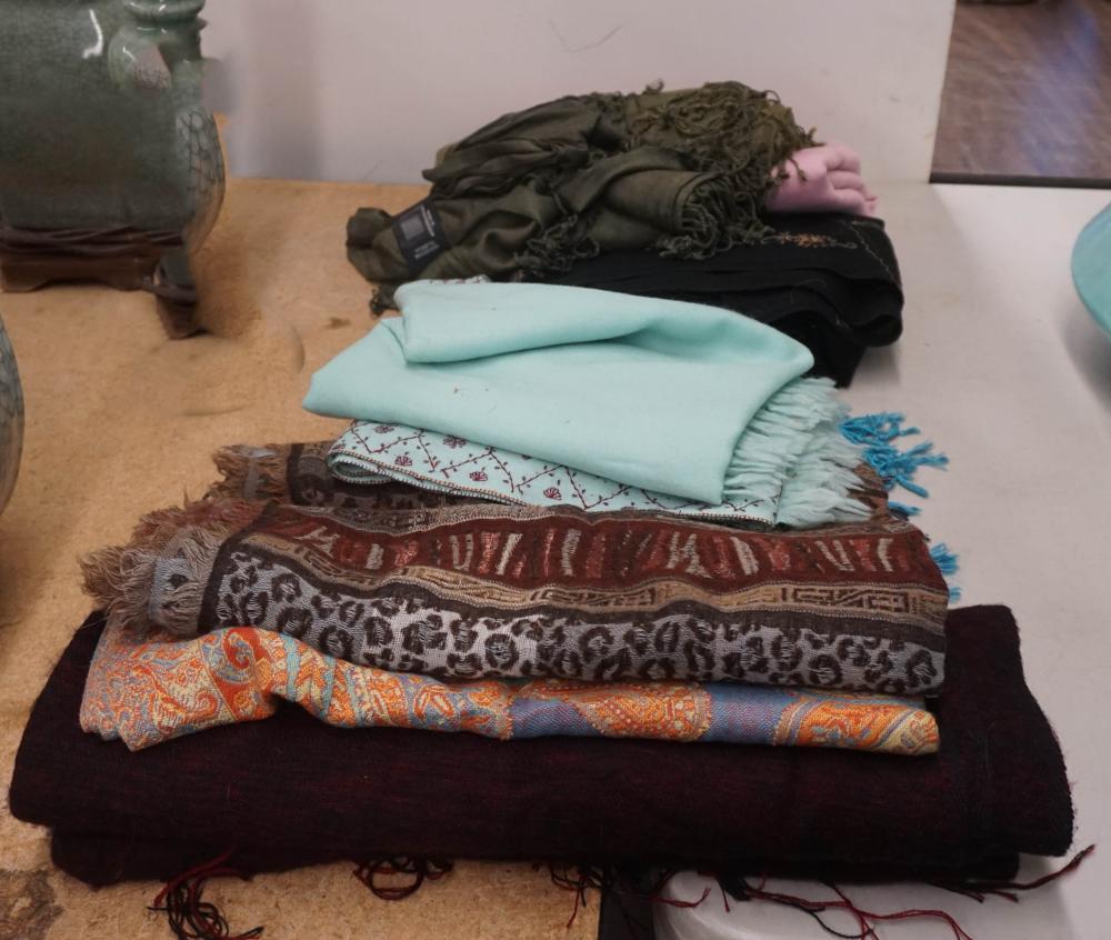 COLLECTION OF EMBROIDERED