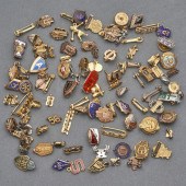 COLLECTION OF ENAMELED FRATERN
