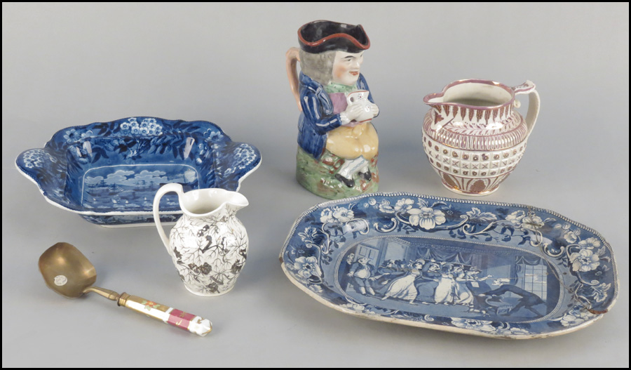 COLLECTION OF ENGLISH PORCELAIN.