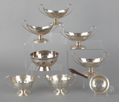 Collection of English silver