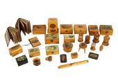 COLLECTION OF ENGLISH WOODEN S
