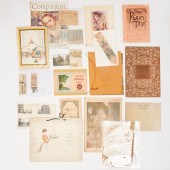 COLLECTION OF EPHEMERA, 19TH T
