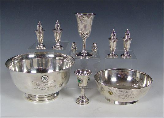 COLLECTION OF ESTATE STERLING