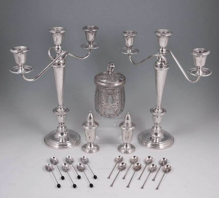 COLLECTION OF ESTATE STERLING