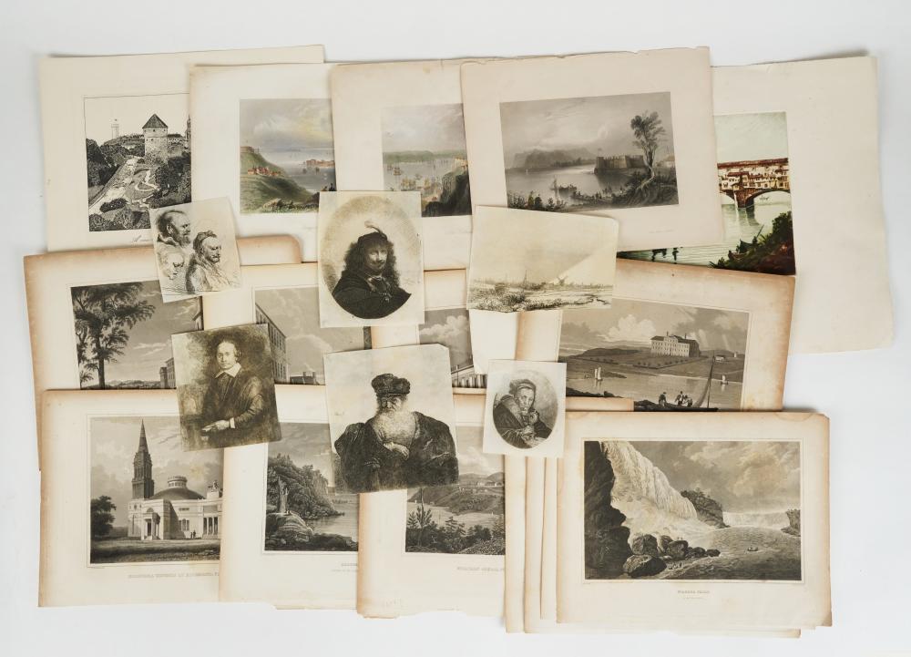 COLLECTION OF ETCHINGSCollection of