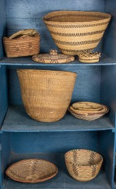COLLECTION OF FIFTEEN NATIVE A