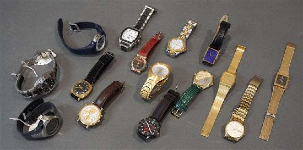 COLLECTION OF FIFTEEN QUARTZ AND