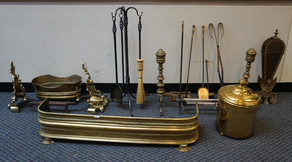 COLLECTION OF FIRE HEARTH