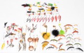 COLLECTION OF FISHING LURES. S