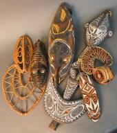 COLLECTION OF FIVE AFRICAN/OCE