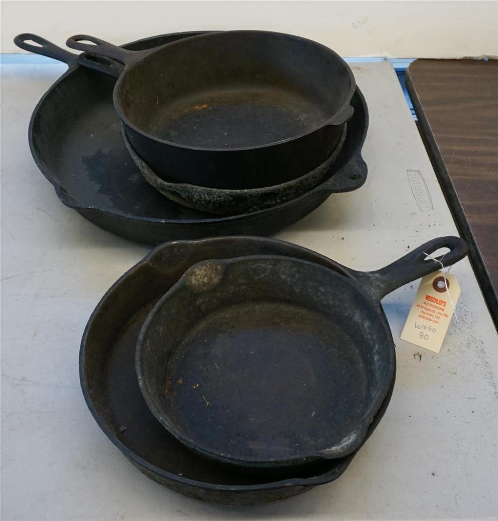 COLLECTION OF FIVE AMERICAN CAST