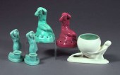 Collection of Five Art Pottery