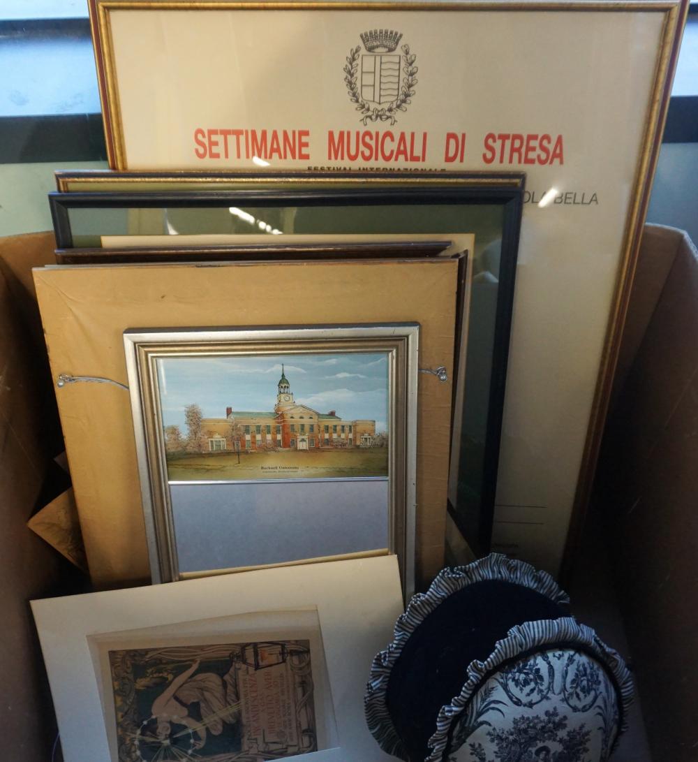 COLLECTION OF FIVE ASSORTED WORKS