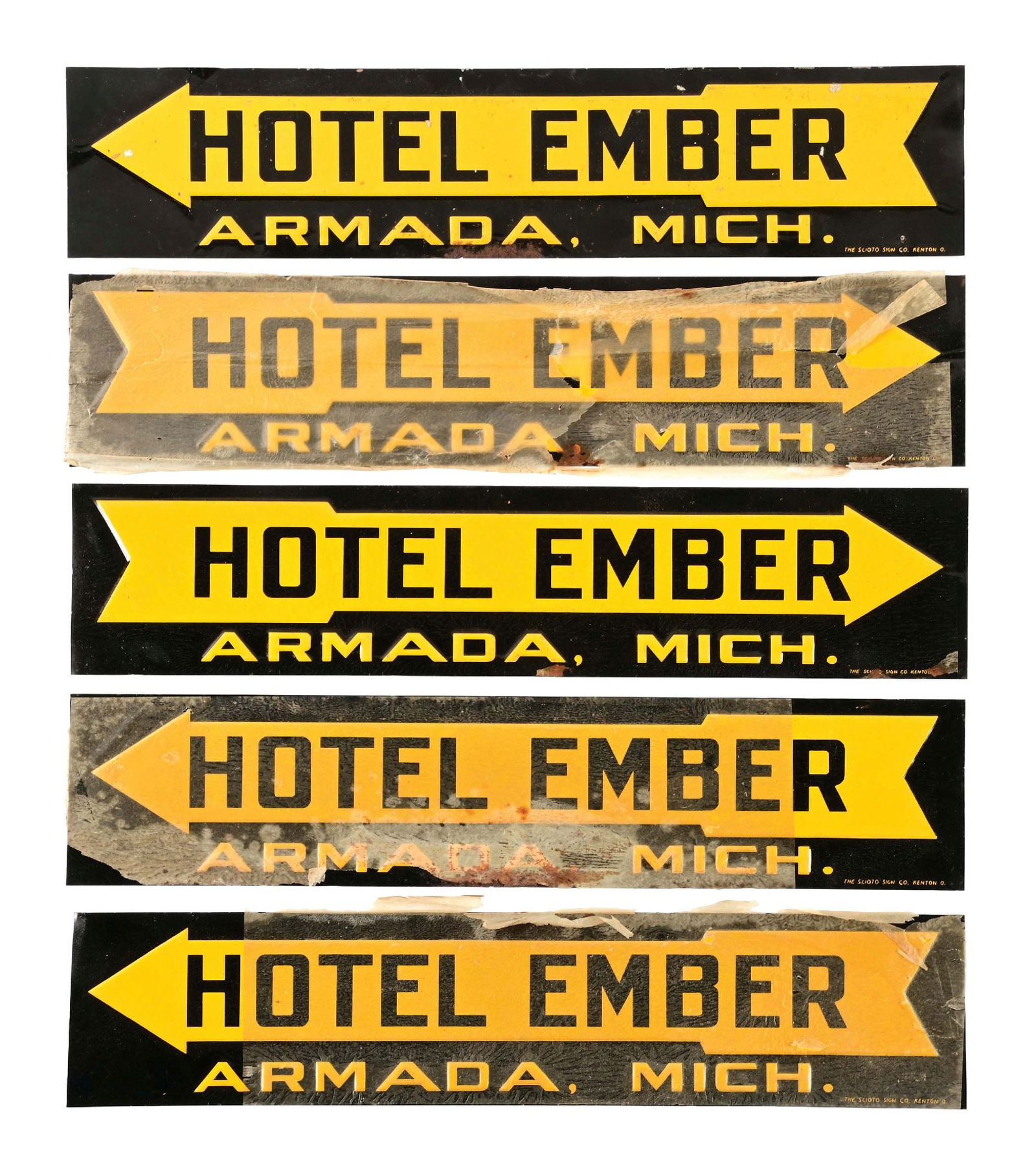 COLLECTION OF FIVE: HOTEL EMBER