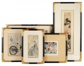 COLLECTION OF FIVE JAPANESE WO
