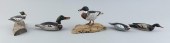 COLLECTION OF FIVE MINIATURE R