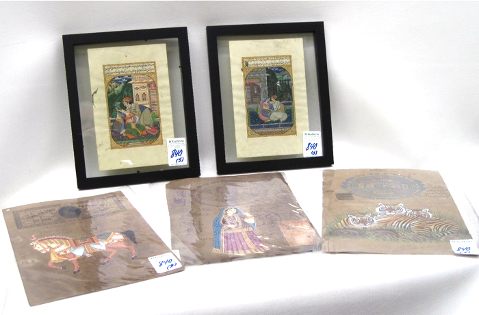 COLLECTION OF FIVE MOGUL/ISLAMIC