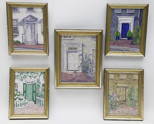 COLLECTION OF FIVE M.V. BROUWER