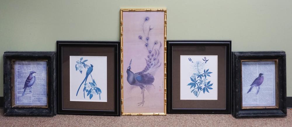 COLLECTION OF FIVE ORNITHOLOGICAL