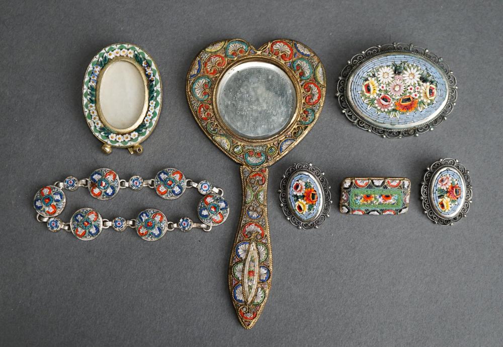 COLLECTION OF FIVE PIECES OF