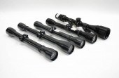 COLLECTION OF FIVE RIFLE SCOPE