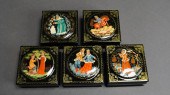 COLLECTION OF FIVE RUSSIAN LAC